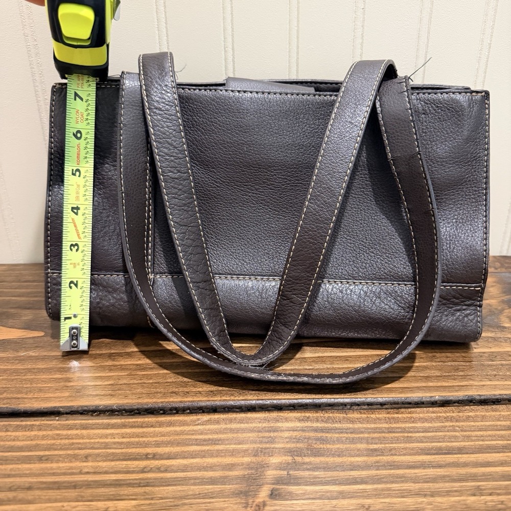 The Sak Original Small Brown Pebbled Shoulder 100% Leather - Picture 10 of 12